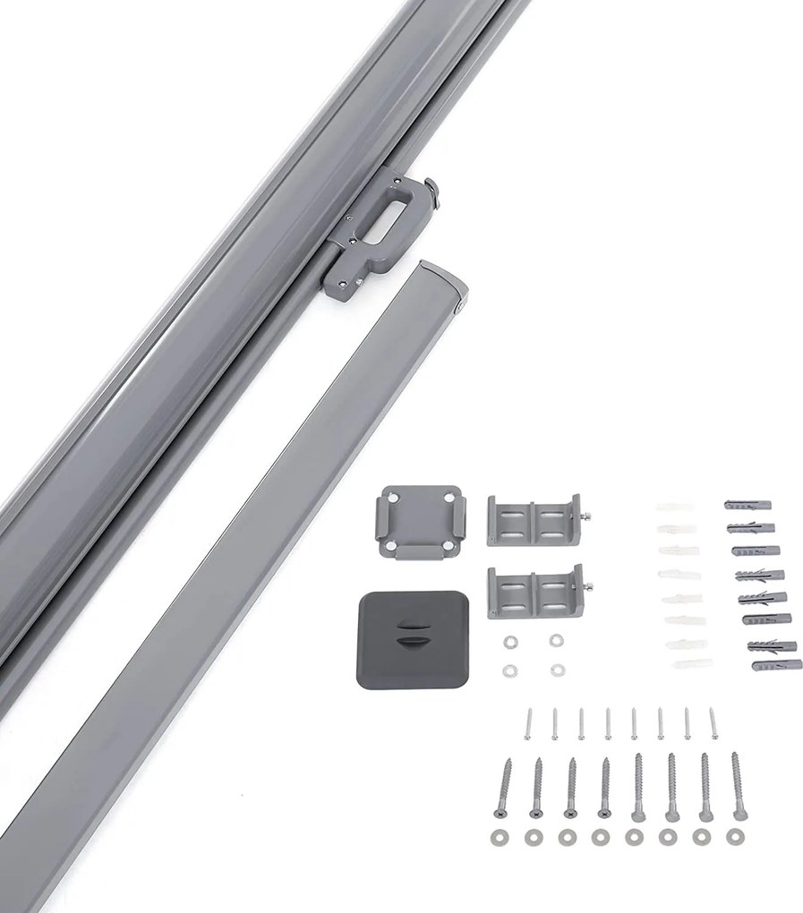 Bočná markíza 200 x 350 cm, béžová