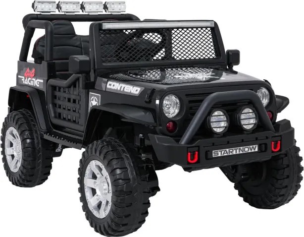 Elektrické autíčko Jeep BEAST 4x4 čierne
