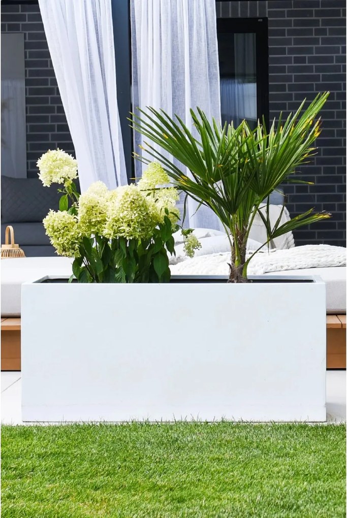 Hrantík MAXI, sklolaminát, šírka 100 cm, biely mat