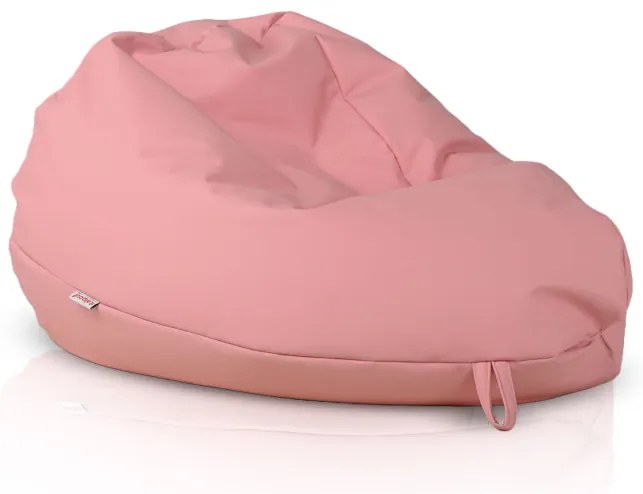 Sedací vak SAKO svetloružový ekokoža