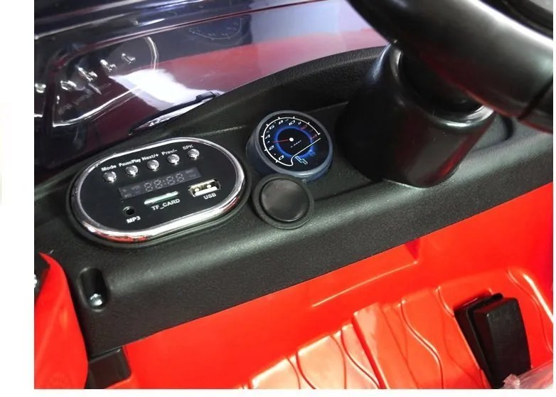 LEAN CARS Autobatéria HL1638 červená