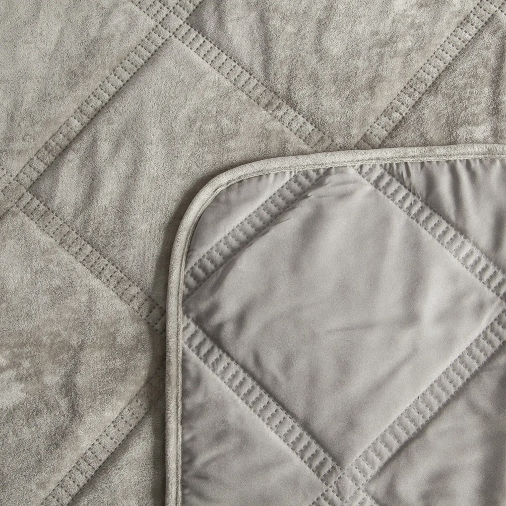 PREHOZ NA POSTEĽ VELVET1 170X210 CM BÉŽOVÝ