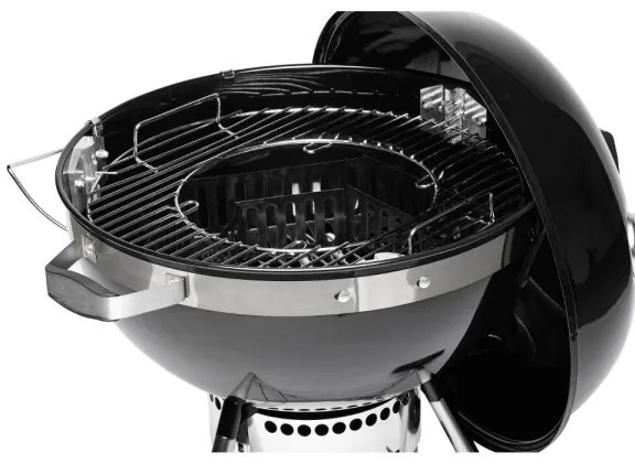 Fieldmann - Gril na drevené uhlie čierna/chróm