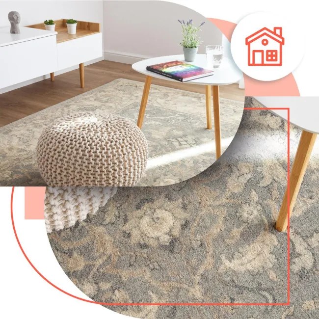 Koberec Agnella Agnus Hetman sivý