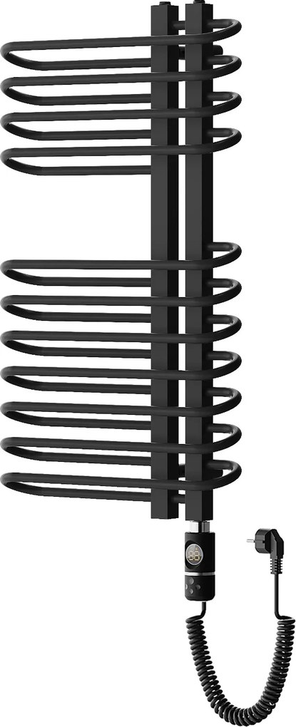 Mexen Ops, elektrické vykurovacie teleso 1000x550 mm + vykurovacie teleso 600 W, čierna, W122-1000-550-2600-70