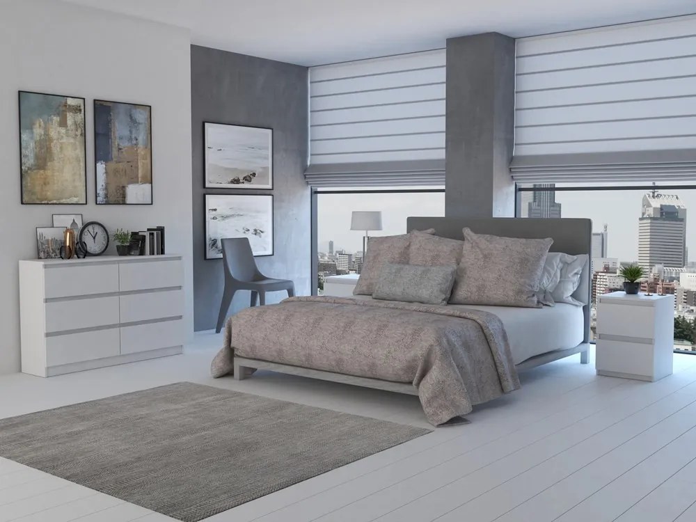 Nočný stolík MALWA M2 biely