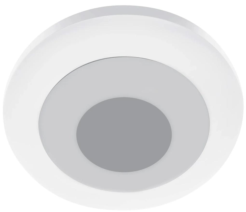 RABALUX LED moderné stropné osvetlenie CALVIN, 40W, teplá-studená biela, RGB, 50cm, okrúhle, biele