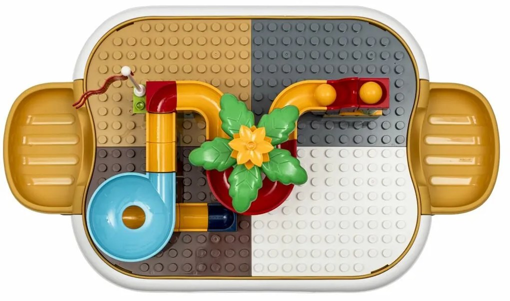 Baby Mix Hrací stôl pre deti Stavebnica, 28 x 33 x 58 cm