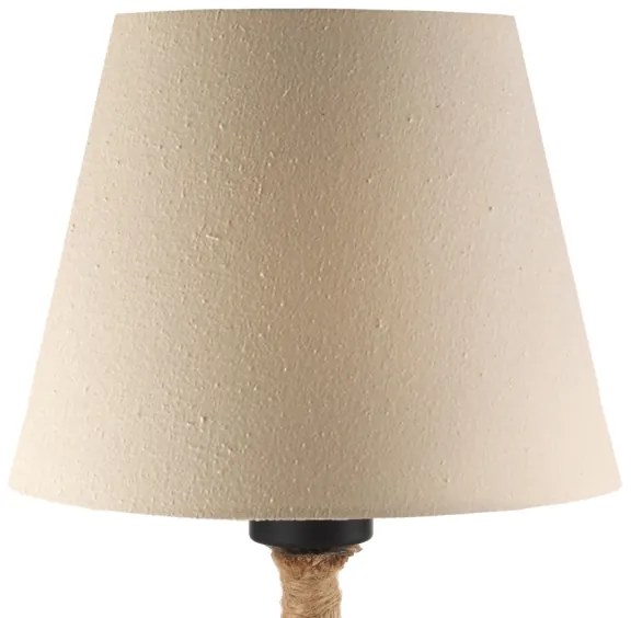 ONLI - Stolná lampa CORDA 1xE27/22W/230V 32 cm béžová