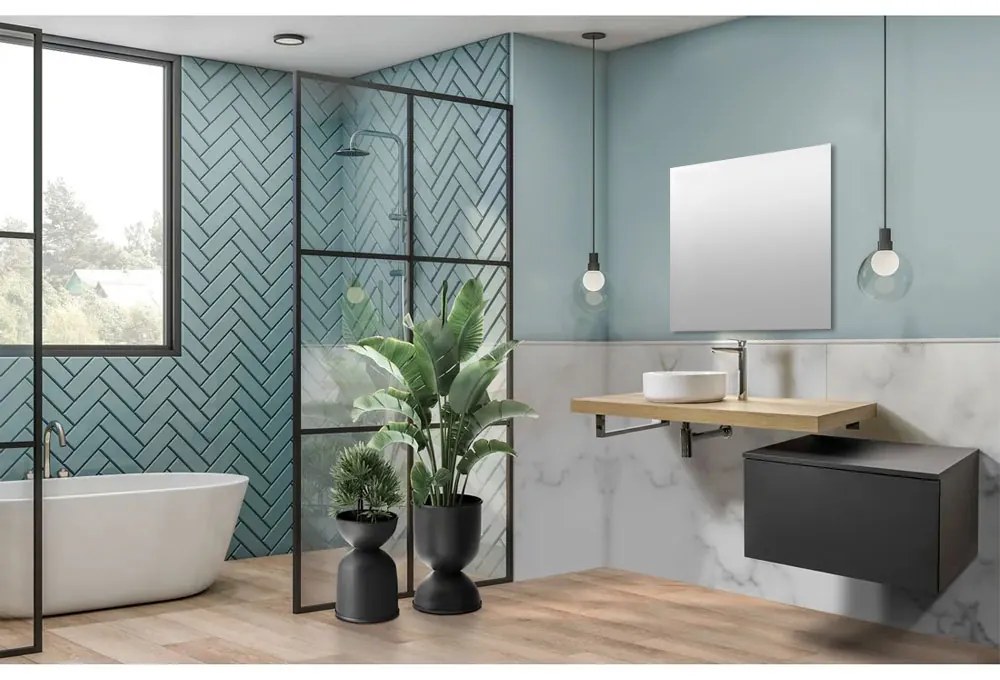 Mereo Ponte, kúpeľňová skrinka 70 cm, Multidecor, Orech Pacifik prírodný, MER-CN291OPP2