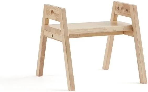 lovel.sk Minimalistická detská stolička Saga - drevená
