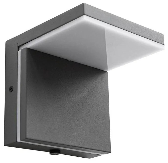 LED Vonkajšie nástenné svietidlo LASSAN LED/8W/230V 3000K IP54 antracit