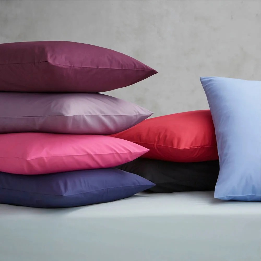 Sivomodrá napínacia perkálová plachta 150x200 cm Easy Iron Percale – Catherine Lansfield