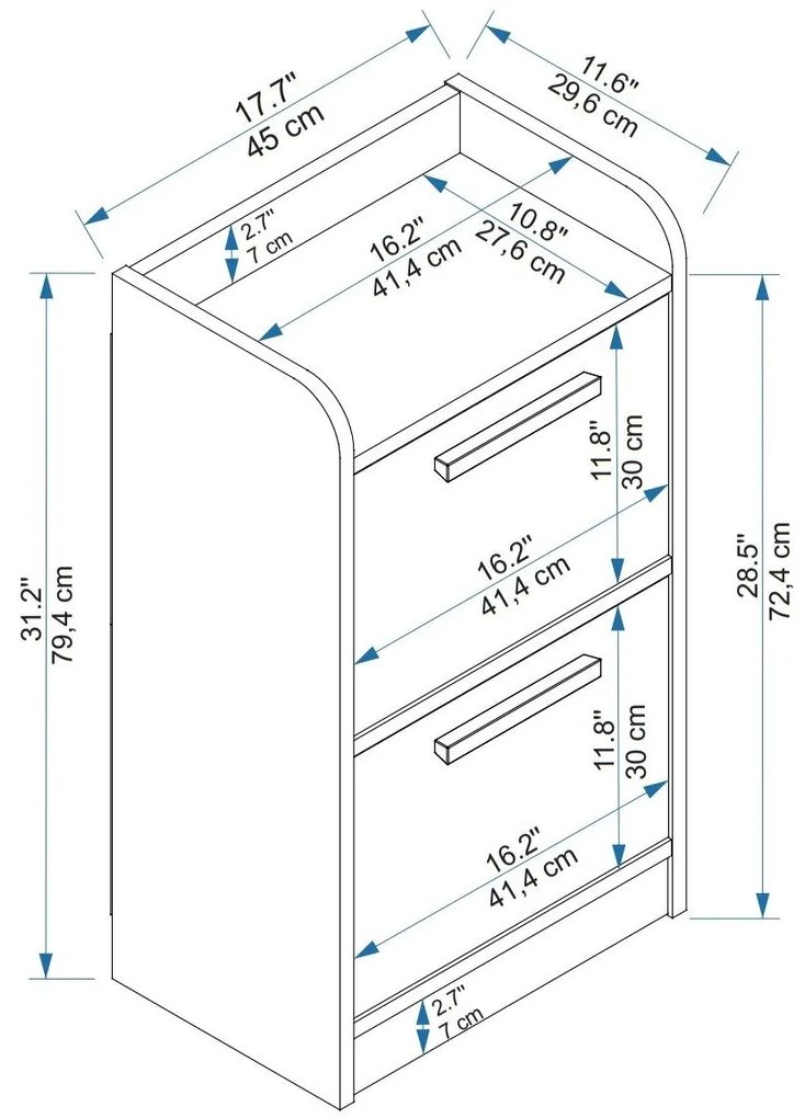 Nočný stolík Sivadu 3 (borovica atlantická + béžová). Akcia -15%. Vlastná spoľahlivá doprava až k Vám domov. 1094432