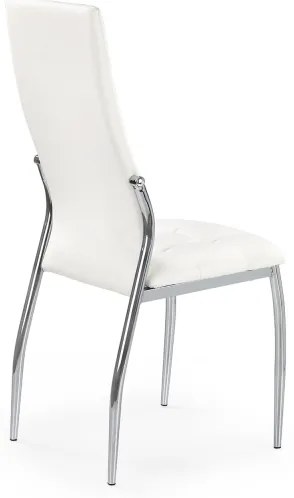 Jedálna stolička WARMIS 1 ks biela