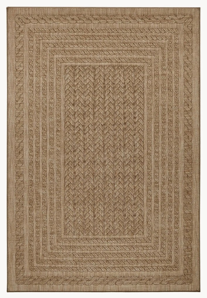 Koberec do interiéru/exteriéru v jutovom vzhľade Limonero