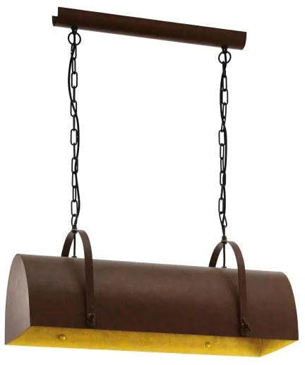 Eglo 49687 - Luster na reťazi DEERHURST 2xE27/60W/230V