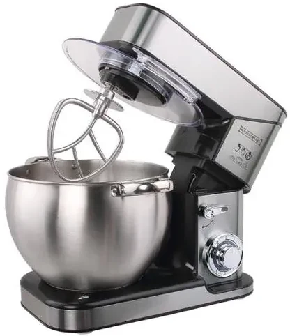 Royalty Line PKM-2500.472.10 kuchynský robot / kovové prevody / 2500 W / 10 l / strieborná