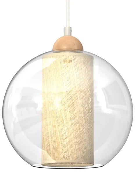 Luster na lanku TELA 1xE27/60W/230V pr. 25 cm