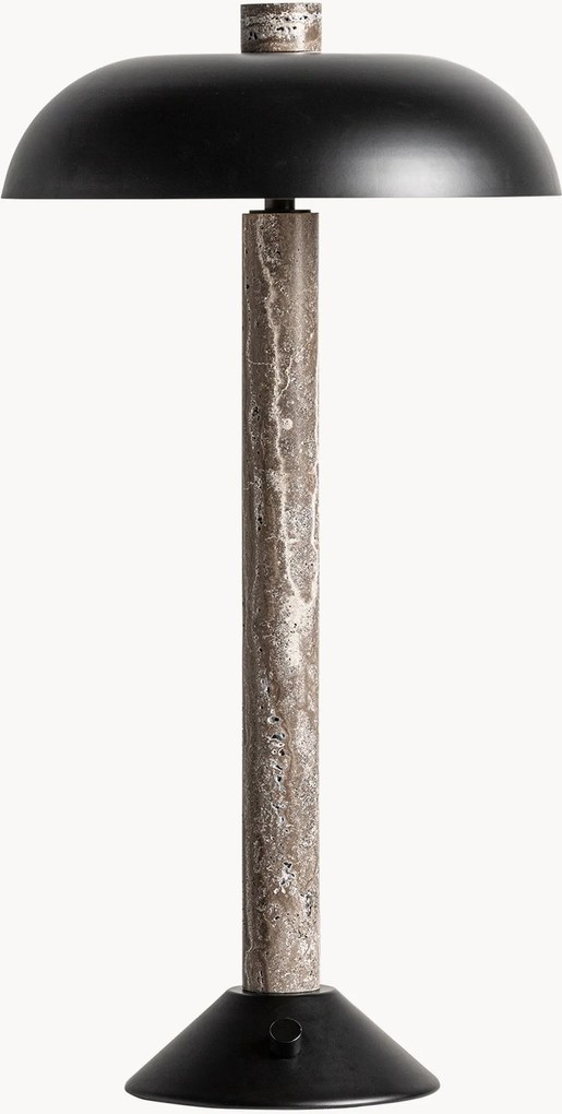 Mramorová stolová lampa Jean