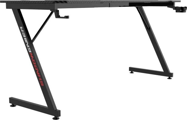 Herný stôl SHADOW GAMER 1.1 s podložkou pod myš