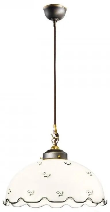 Kolarz 731.32.22 - Luster na lanku NONNA 1xE27/75W/230V zelená