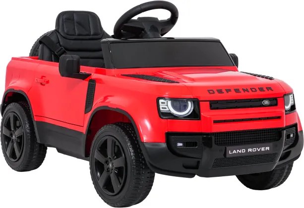 Elektrické autíčko Land Rover Defender červené