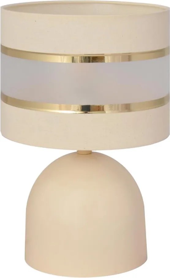Stolná lampa HELEN 1xE27/15W/230V krémová/zlatá