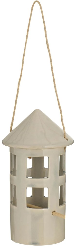 Ib Laursen Keramické krmítko pre vtáky na zavesenie 30 cm