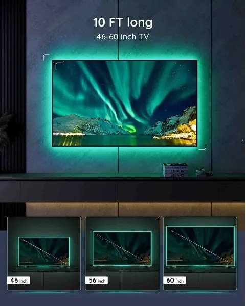 Govee - SMART LED RGB podsvietenie pre TV 46-60"
