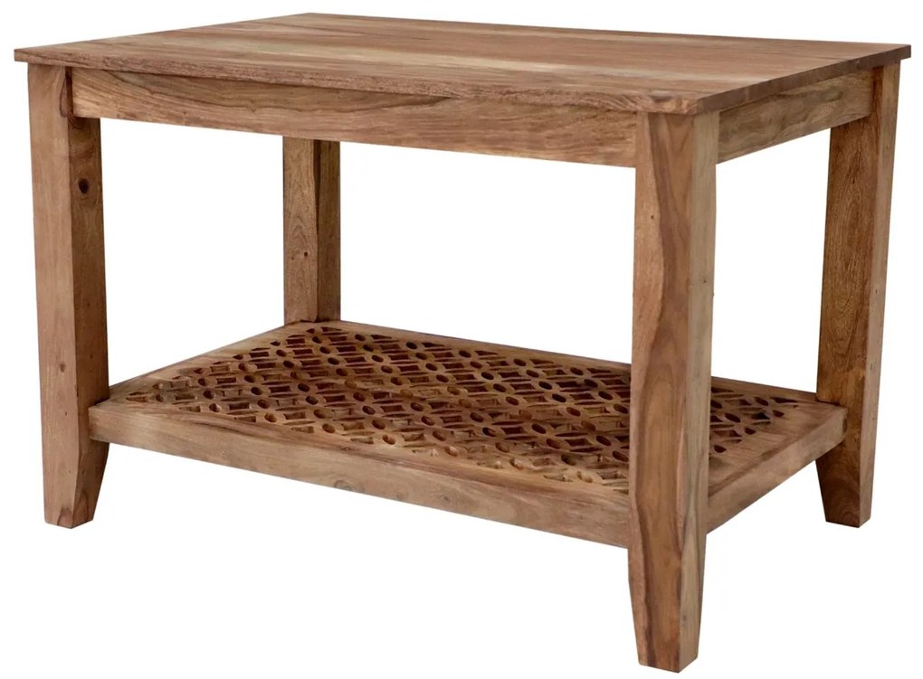 furniture-nabytek.cz - Konferenčný stolík výška 60 cm z masívu palisander 90x60x60