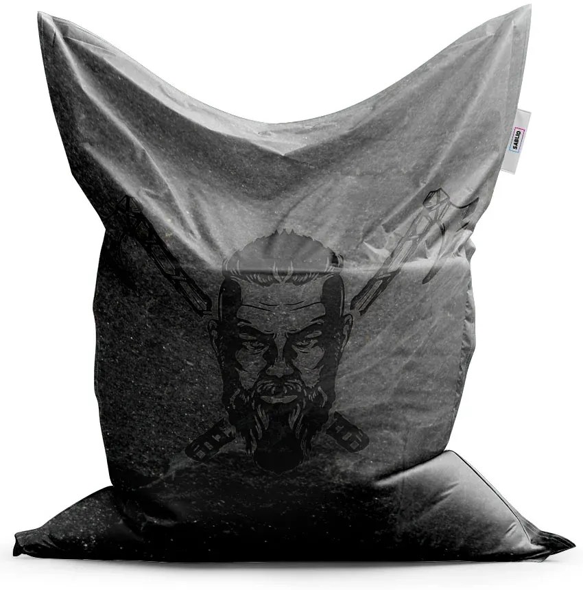 Sablio Sedací vak Vikingové Stone - 150x100 cm