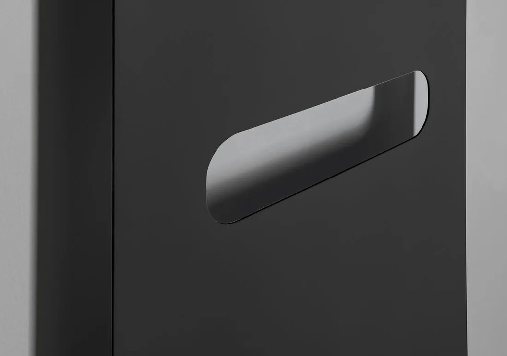 Sapho Sapho, TABELLA OPEN vykurovacie teleso 590/1490, čierna matná, MI1457