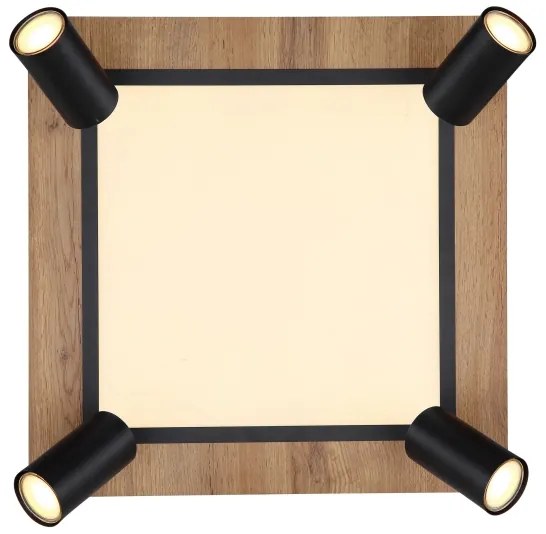 Globo 67306D2 - LED Bodové svietidlo ULLA 4xGU10/5W + LED/24W/230V