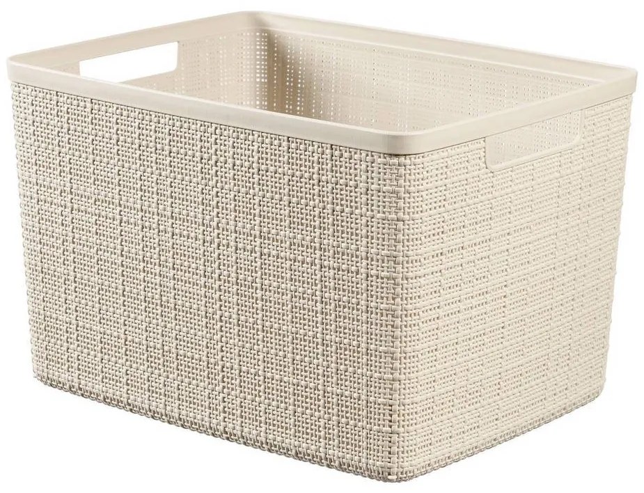 Keter JUTE košík 20L / béžový