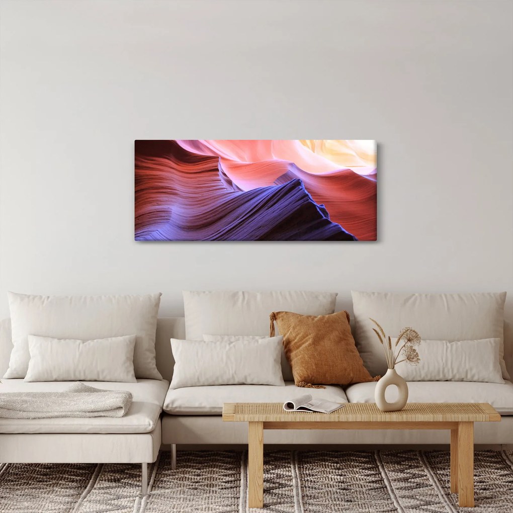 Obraz - farebný piesok (120x50 cm)