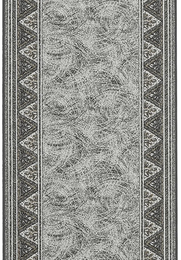 Koberce Breno Behúň EIGER 97, šíře role 67 cm, sivá, viacfarebná