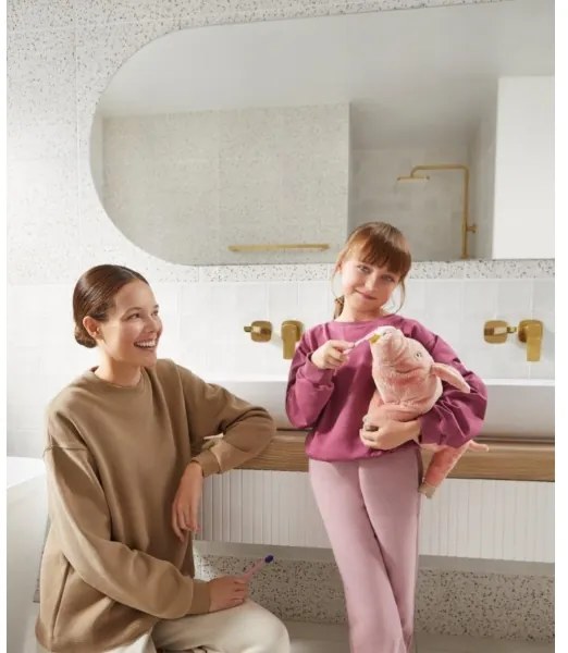 KFA Armatura 4529-810-31 - Umývadlová batéria pre podomietkovú inštaláciu MALAGA, kartáčované zlato