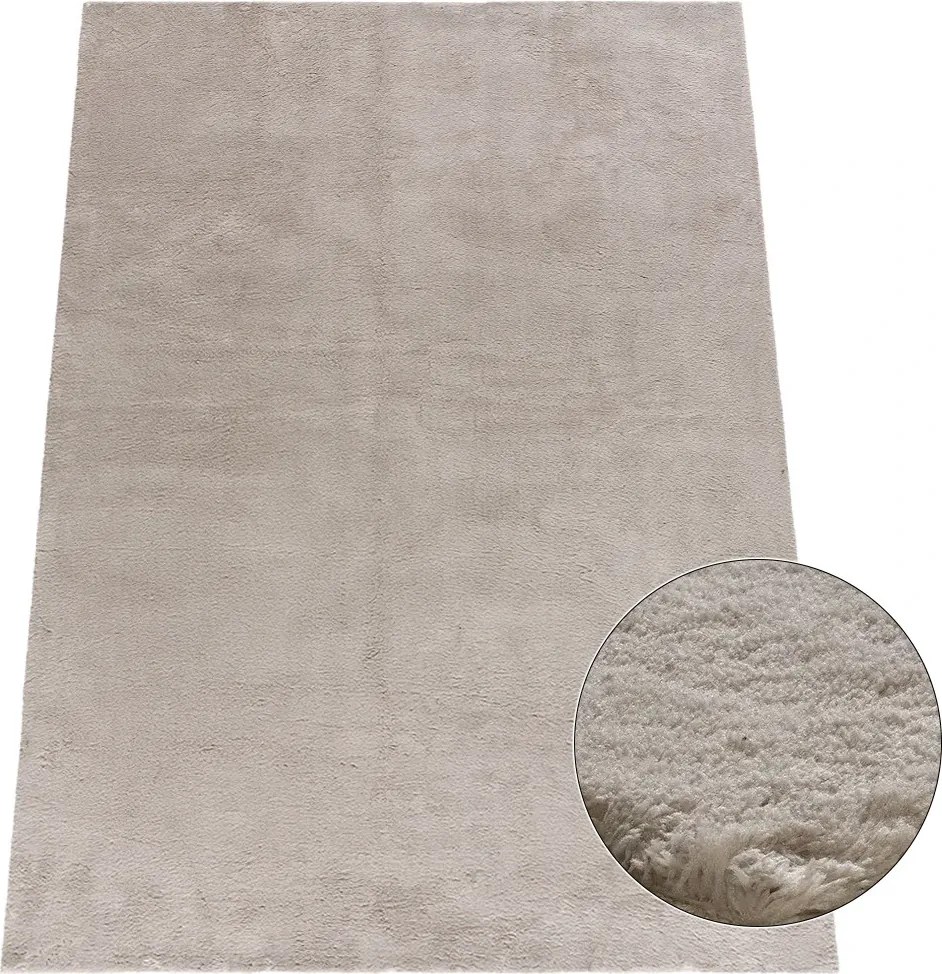 BE Koberec Modern 3795  SAND/VIZON – béžový obdĺžnikový Rozmer: 80x150 cm