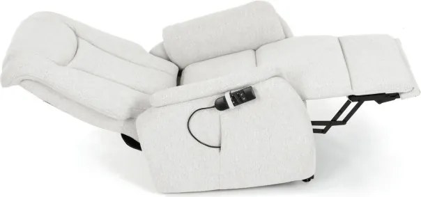 Polohovacie kreslo béžové, elektrické TV-L8963 CRM2