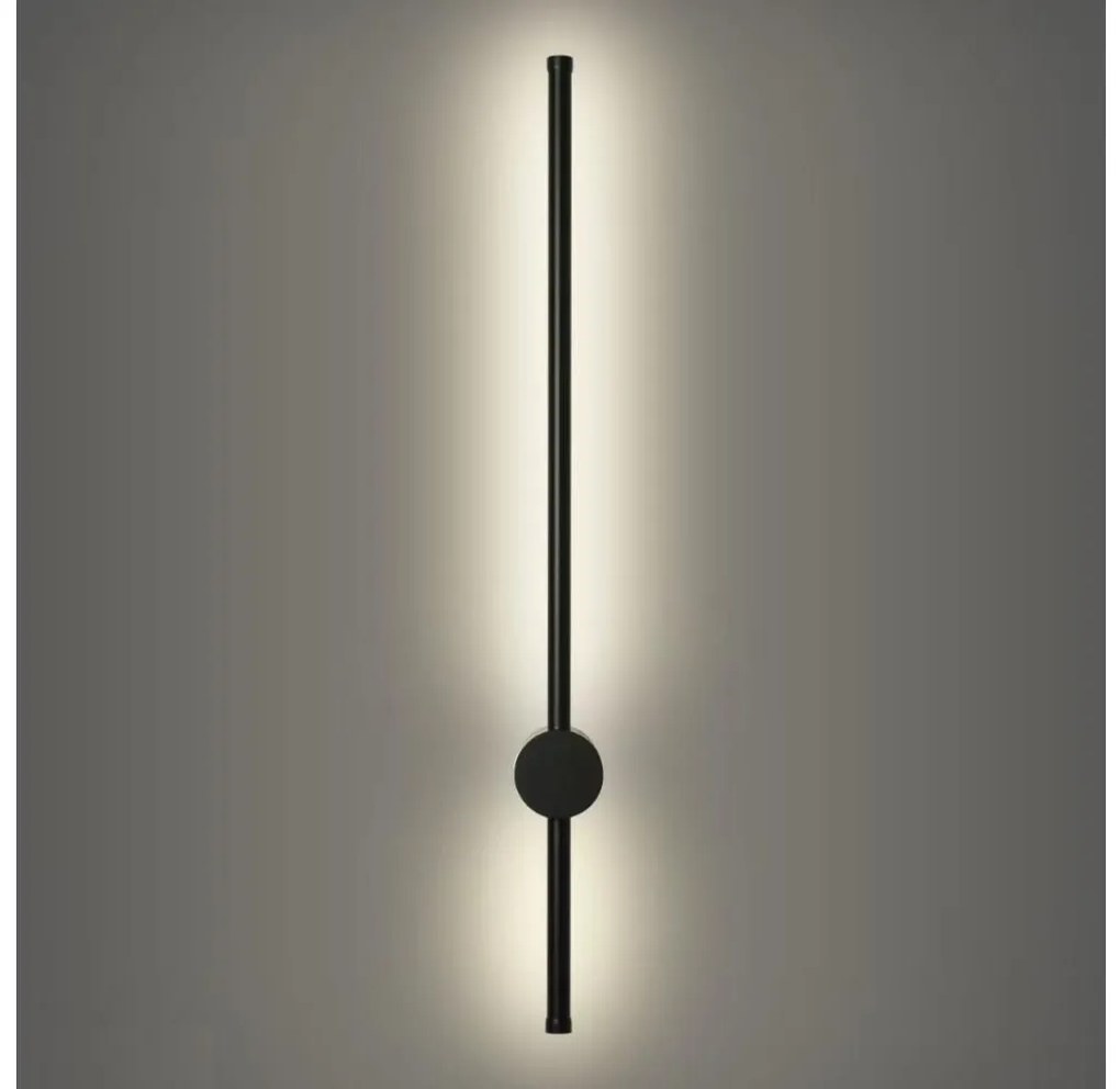 Brilagi - LED vonkajšie nástenné svietidlo AURA LED/12W/230V 4000K IP54 čierne