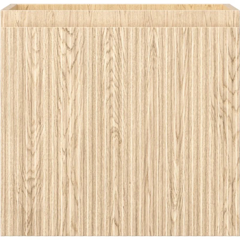 Mexen Rivel, kúpeľňová skrinka 50 cm, 1 zásuvka, drážkovaná, dub, 91A20-05047-1-BF81