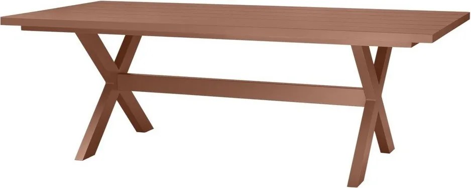 Hliníkový záhradný jedálenský stôl 100x220 cm Delta - Exotan