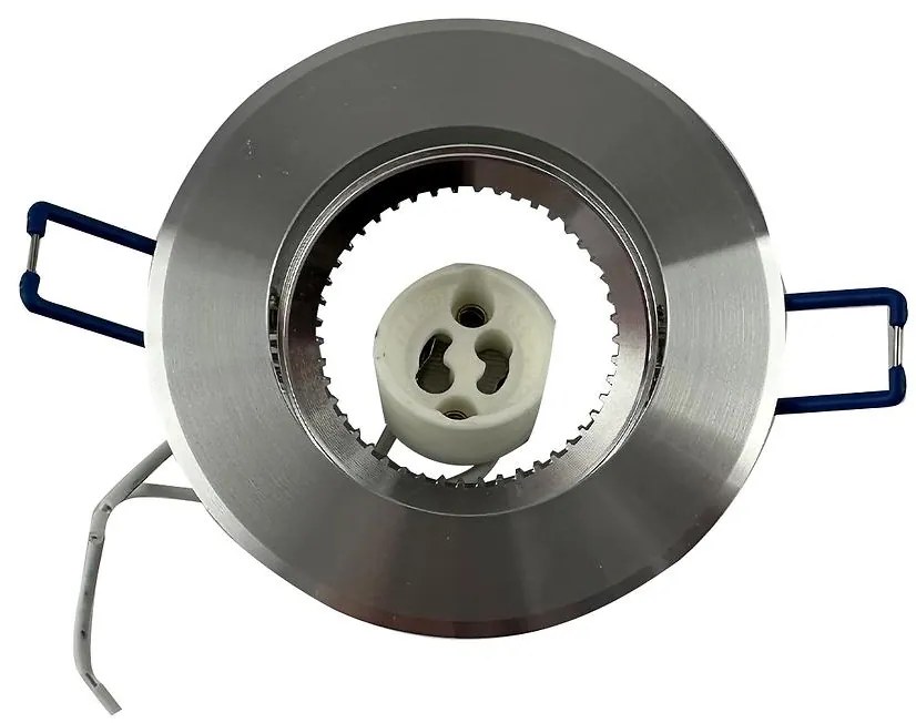 Bodové svietidlo 2v1 lesklé okrúhle veľké