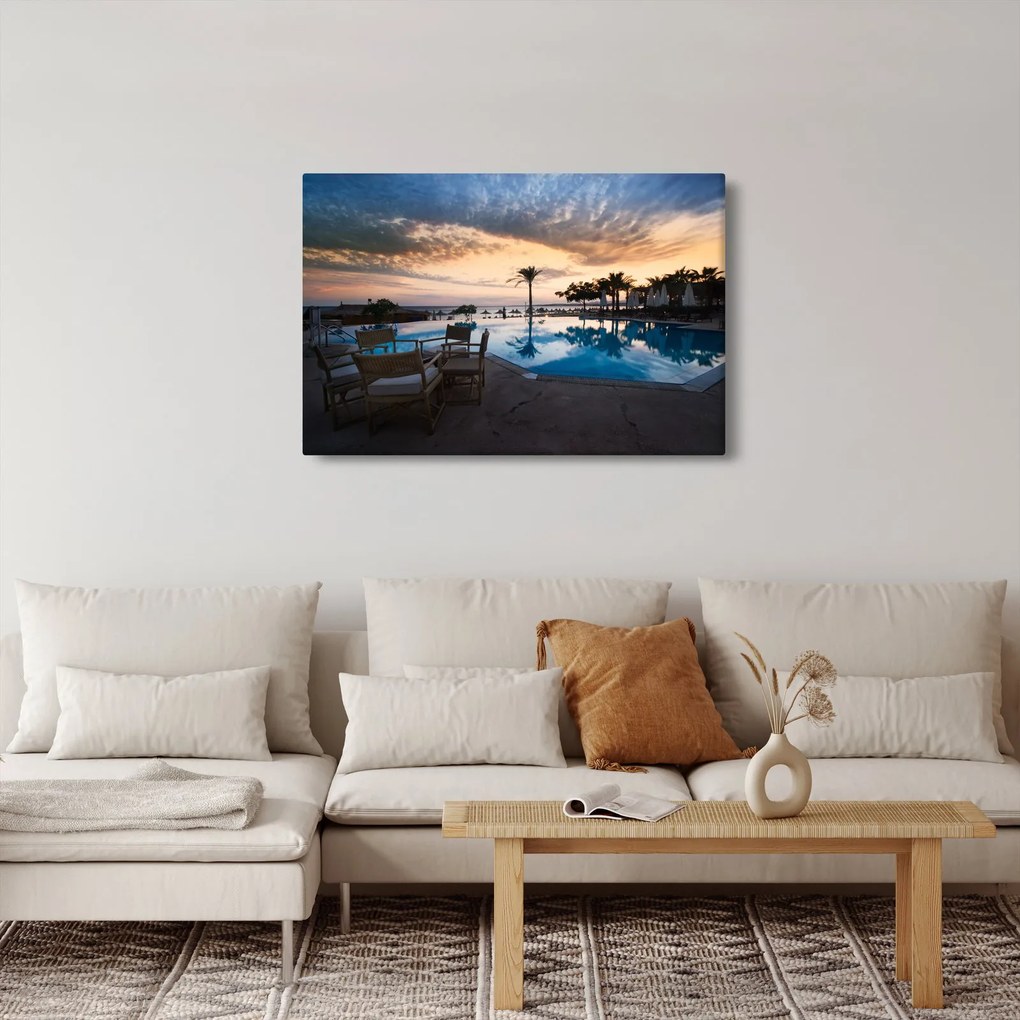 Obraz - Resort pri mori (90x60 cm)