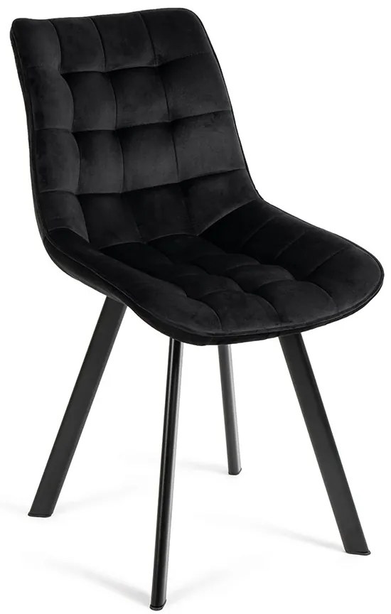 Noela Zamatová jedálenská stolička BELLA čierna