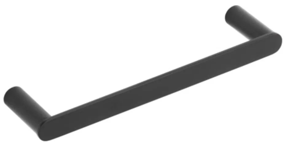 KFA Armatura 864-025-81 - Nástenný vešiak na uteráky 24 cm nerez/matná čierna