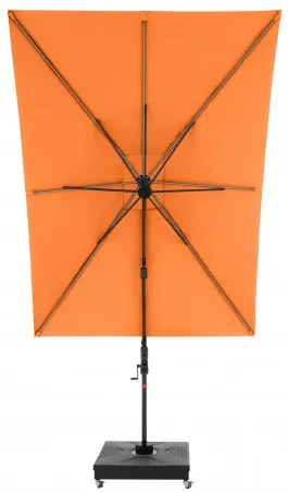 Doppler myZone 220 x 300 cm LED - záhradný naklápací bočný slnečník - 2. akosť (S274)