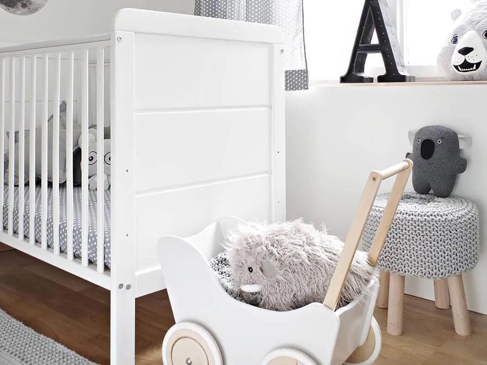 WO Detská postieľka Modern Cot 120x60 Variant úložný box: Bez úložného boxu