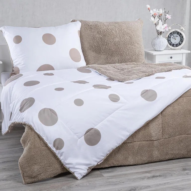 Prešívaná baránková súprava Dual Feel ESTELLA 3 ks